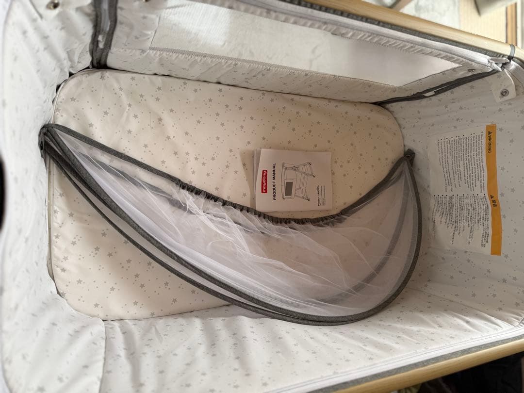 ［美品］ベビーベッド　折りたたみ