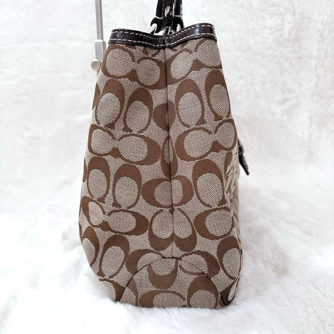 COACH コーチ トートバッグ　シグネチャー キャンバス　ショルダーバッグ
