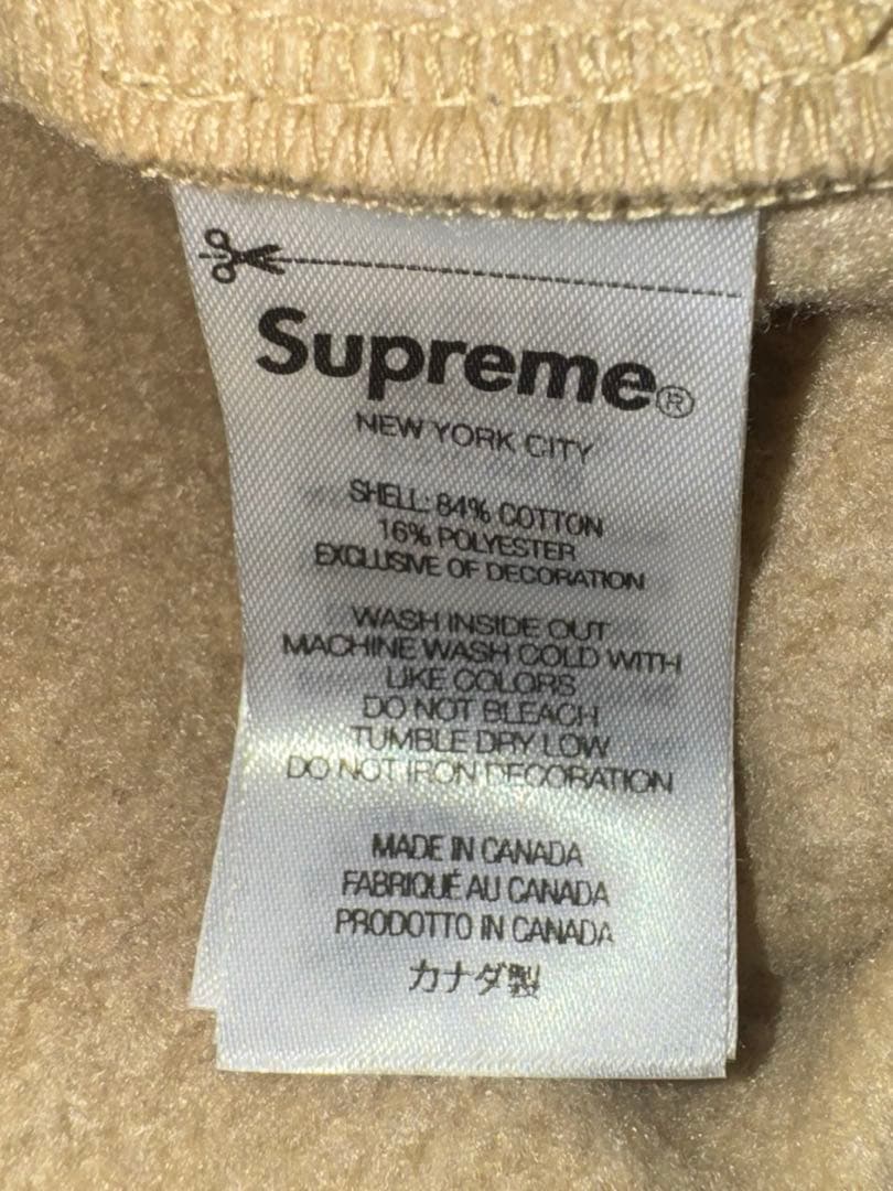 ぺ*こ様 SUPREME Collegiate Half Zip Pullove
