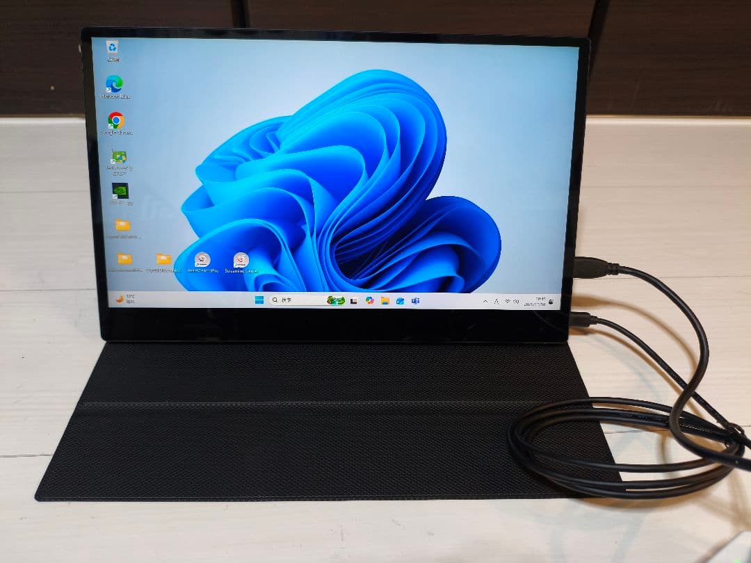 モバイルディスプレイ　JAPANNEXT 14インチ 4K