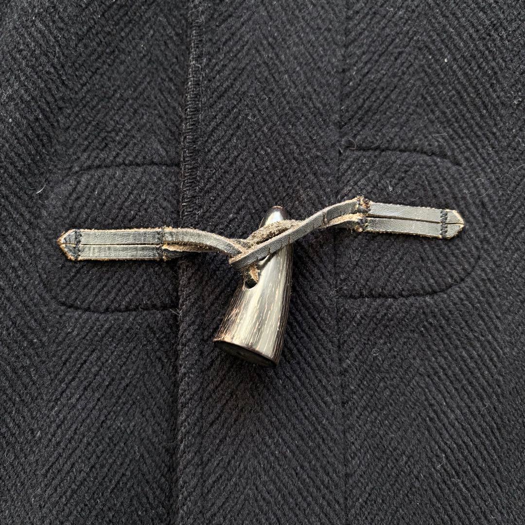 グローバーオール キングストン ダッフルコート ヘリンボーン ムーアブルック 紺