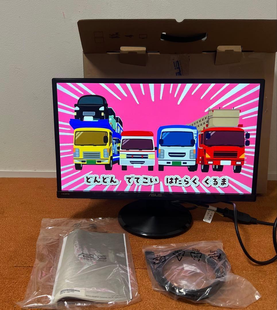 未使用近い ASUS スピーカー内蔵モニター 2022年製 FHD 1080p