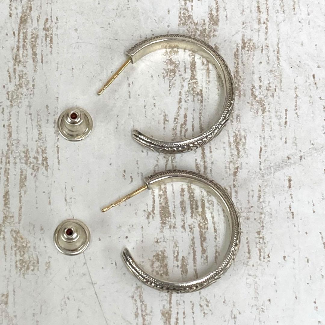 nm-999)アンチドートバイヤーズクラブ フープイヤリング ピアス 2個セット