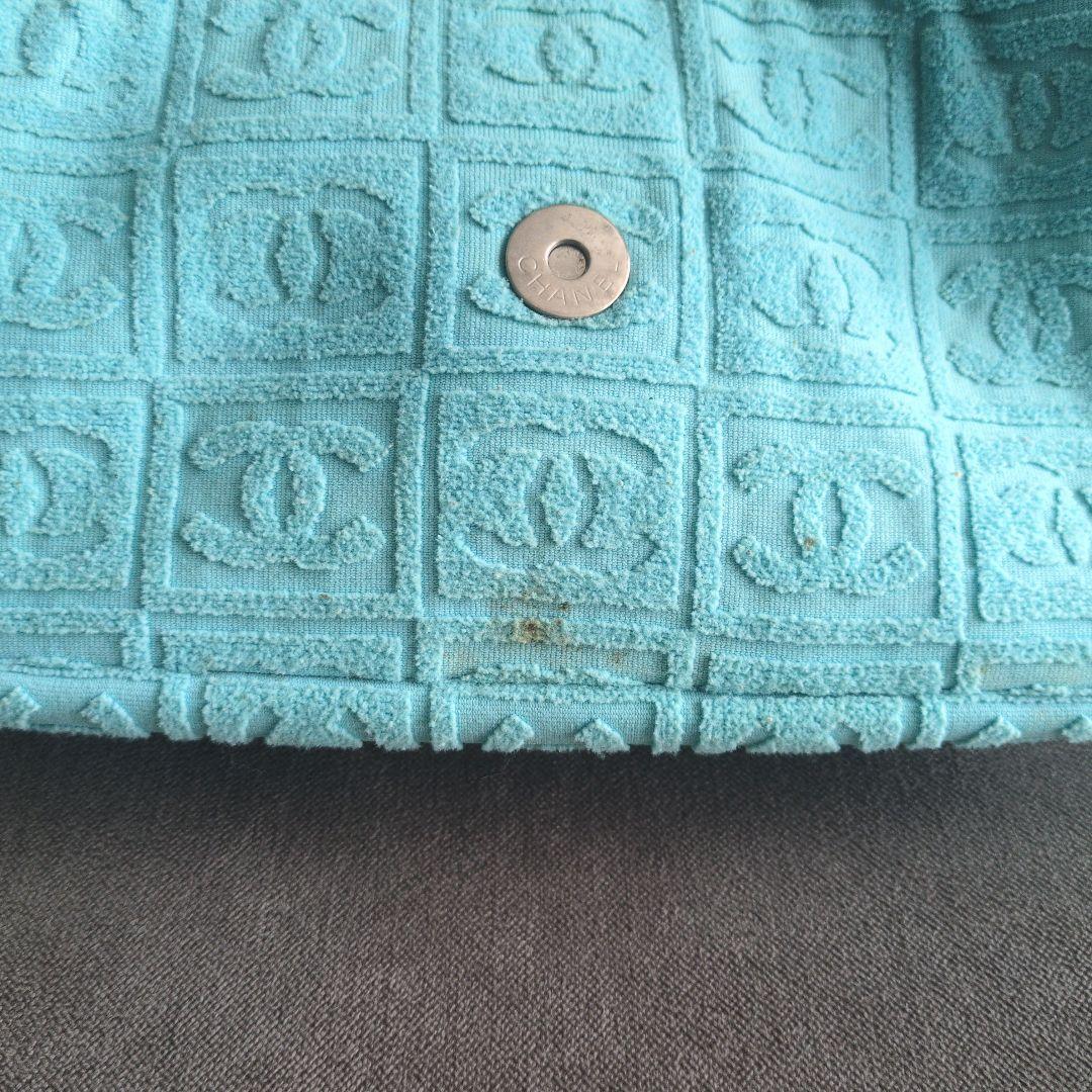 CHANEL シャネル　チェーンショルダーバッグ　ココマーク　マトラッセ　パイル