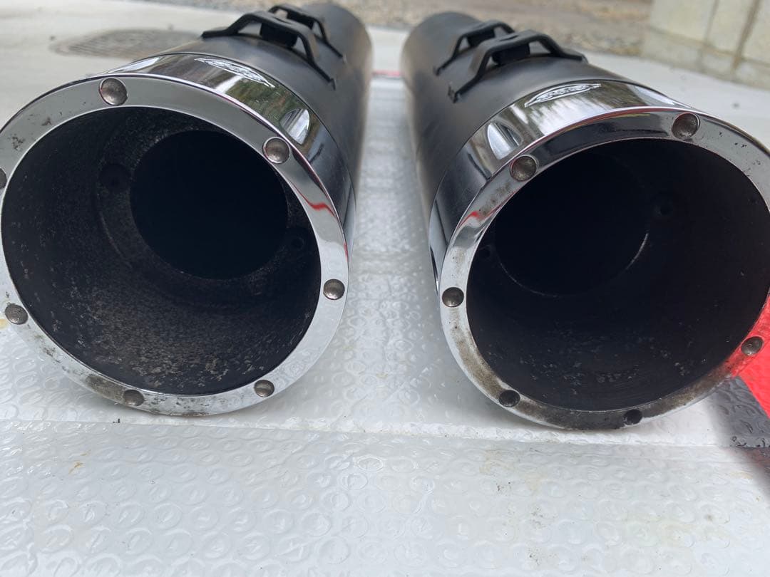 ハーレー ツーリング　マフラー