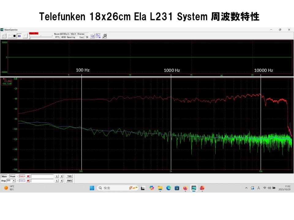 超希少！Telefunken 純正18×26㎝ 究極システム プロ用最高峰 ペア