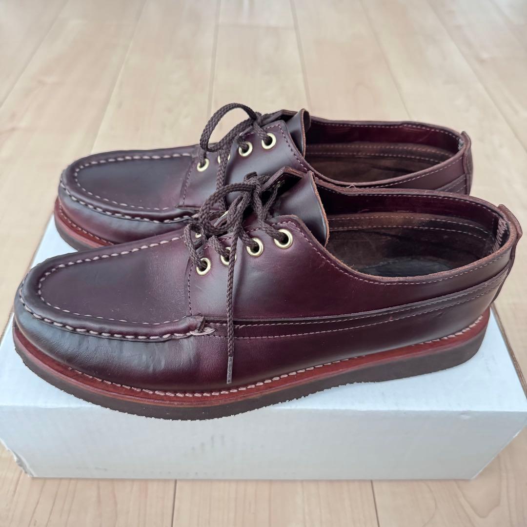 Russell Moccasinラッセルモカシンフィッシングオックスフォード8E
