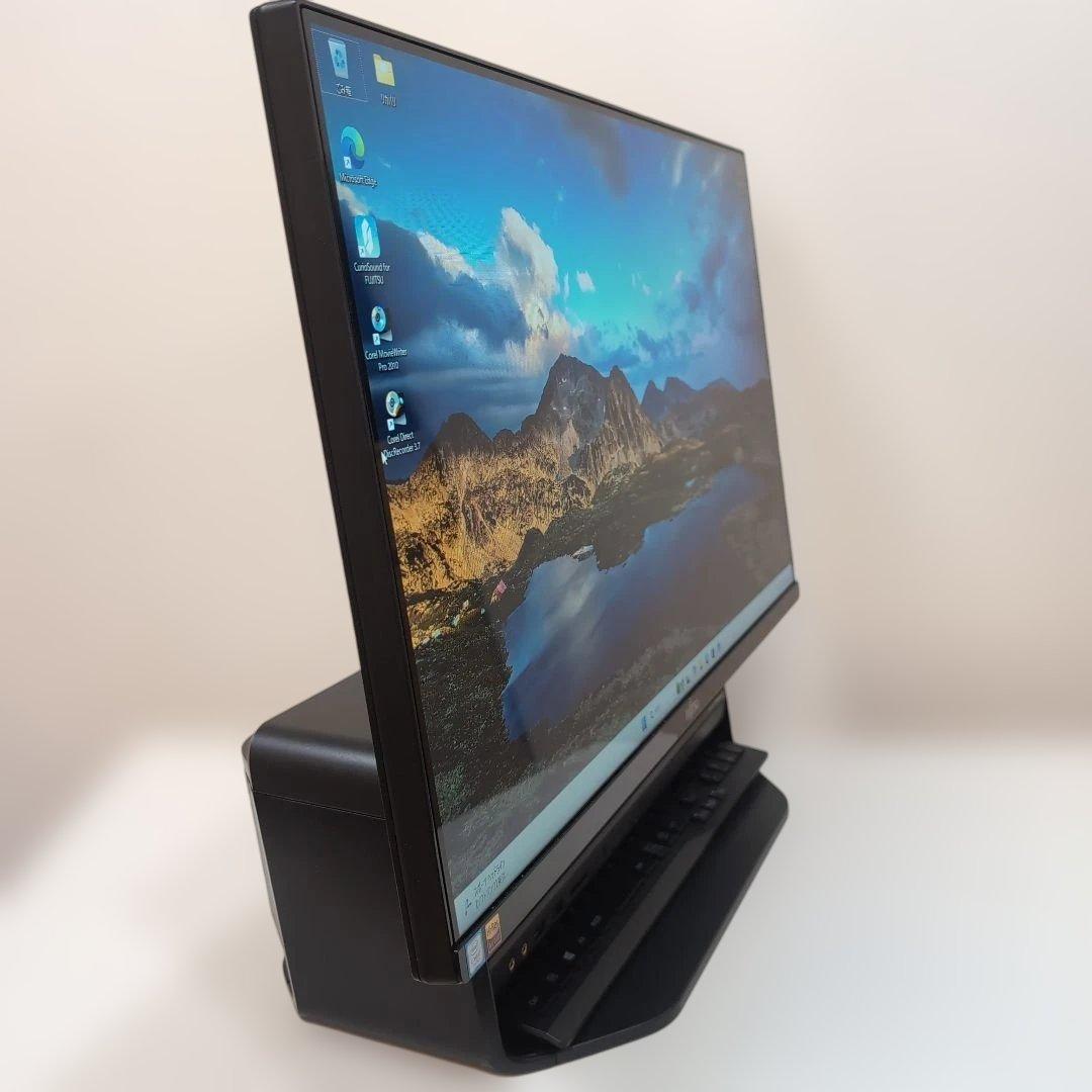日本製 富士通一体型パソコン i7★W録画★顔認証★Office★M32GB
