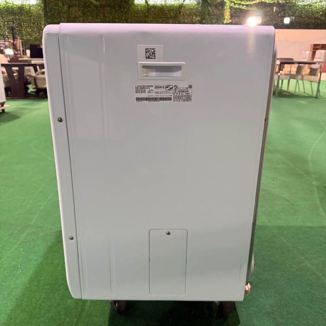 日立 衣類乾燥機 DE-N60HV 6kg 乾燥機 家電 2024年製 I022