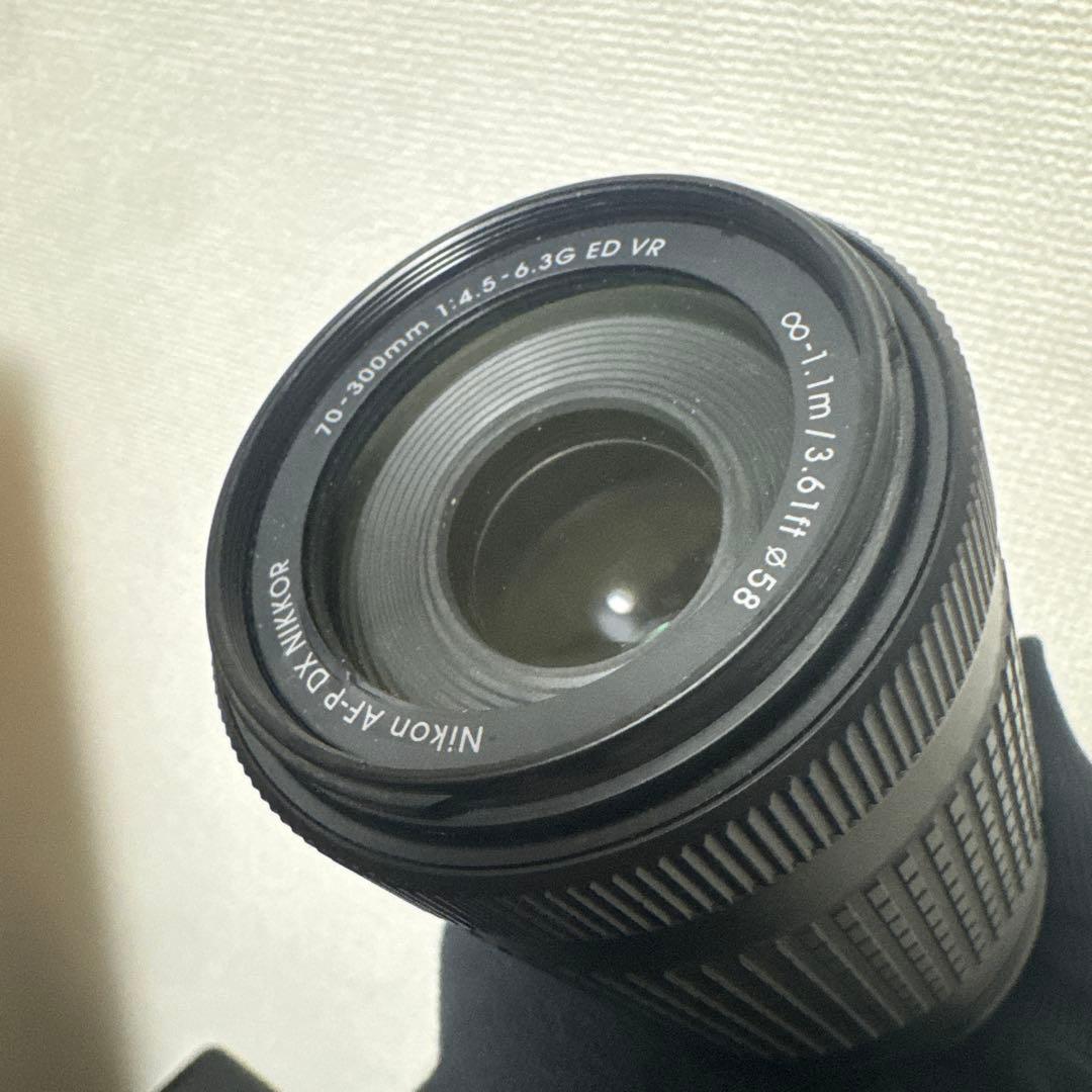 Nikon AF-P 70-300mm f4.5-6.3G VR 望遠レンズ