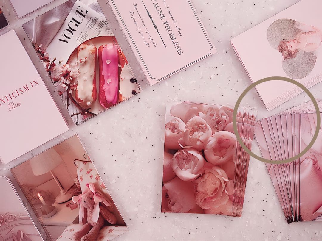 新作♡トレペ＆ホロ コラージ素材set A4デザインペーパー　おすそ分けファイル