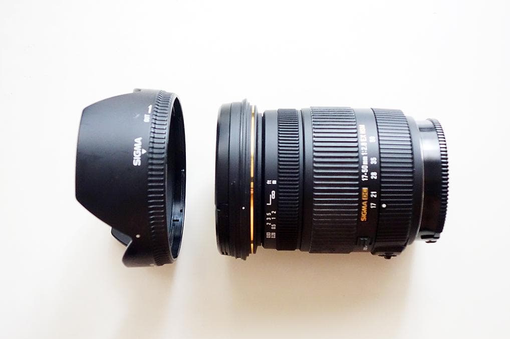 SIGMA 17-50mm f/2.8 EX DC HSM レンズ Q859