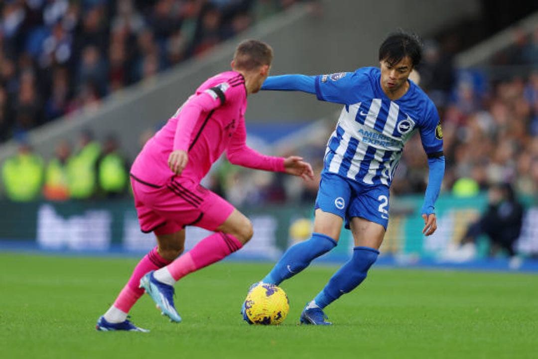 ブライトン　ユニフォーム　三笘薫　プレミアリーグ　23/24（H）