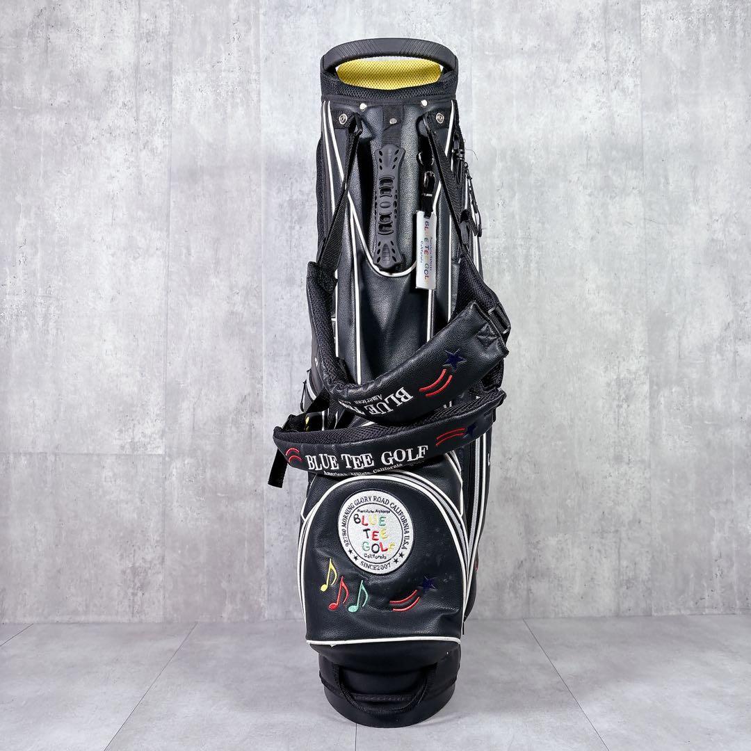 V585 BLUE TEE ゴルフ スタンド式 キャディバッグ スマイル