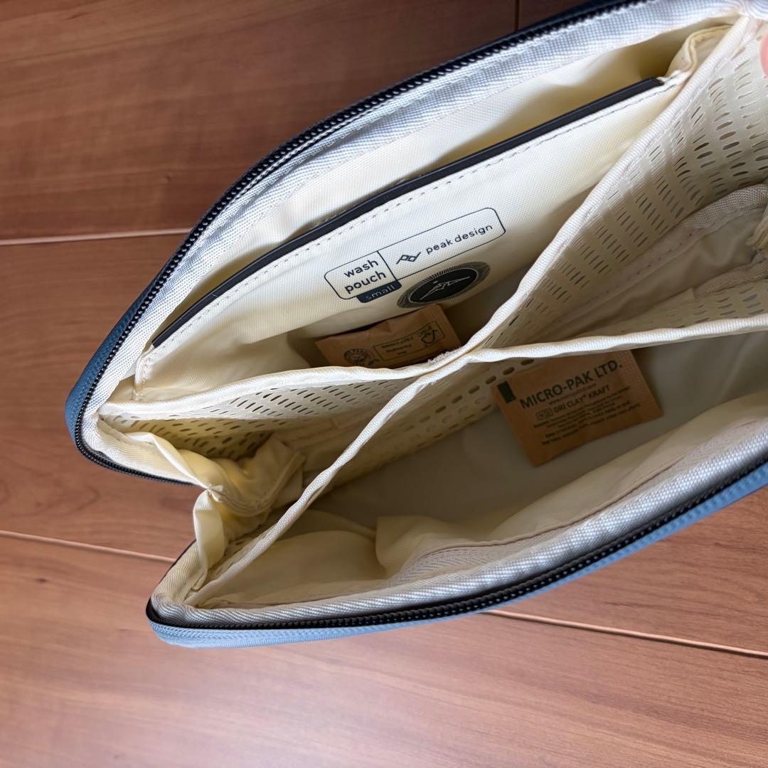 【未使用品】Peek Design 　ウォッシュ　ポーチ　スモール　オーシャン