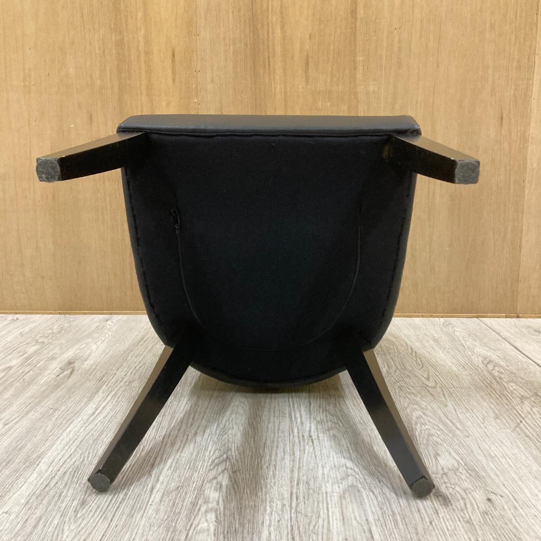 革張　ダイニングチェア　椅子　B