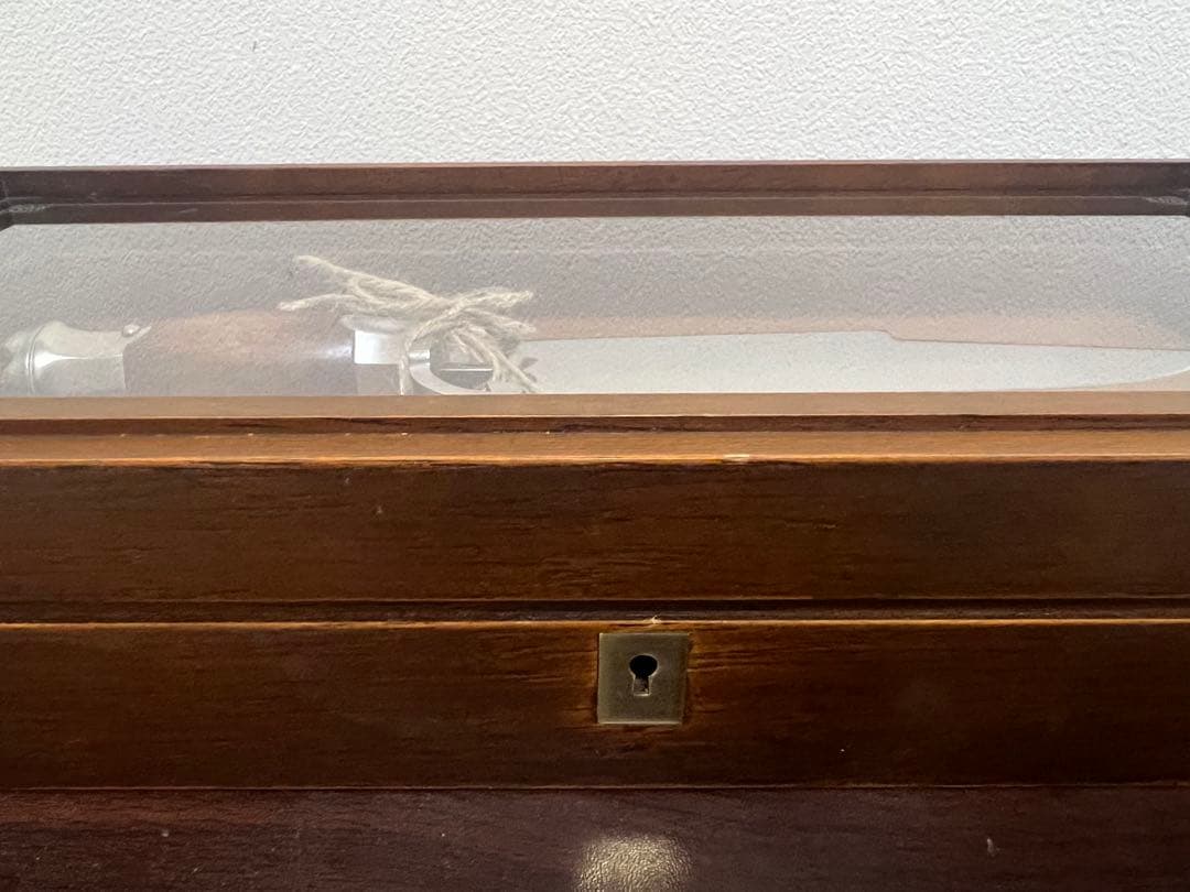 フランクリンミント社JIM BOWIE KNIFE ジムボウイナイフ 木製ケース