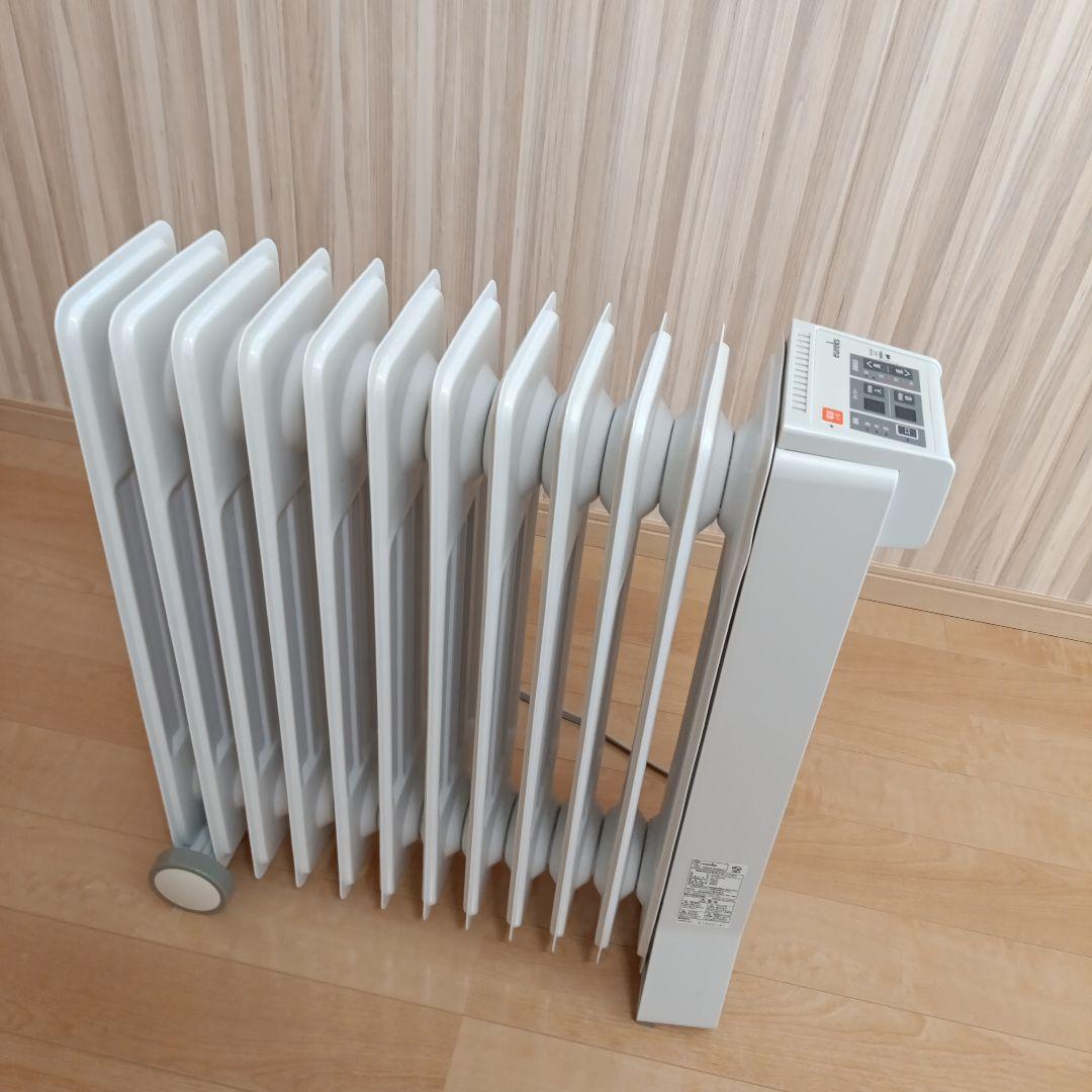 日本製eureks オイルヒーター RF12ES フィン12枚　　収納カバー付