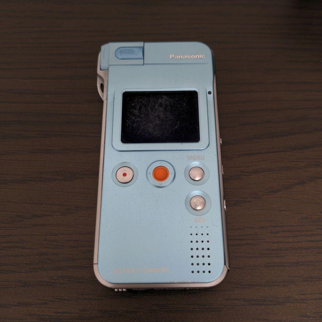 Panasonic D-snap SV-AS10 水色
