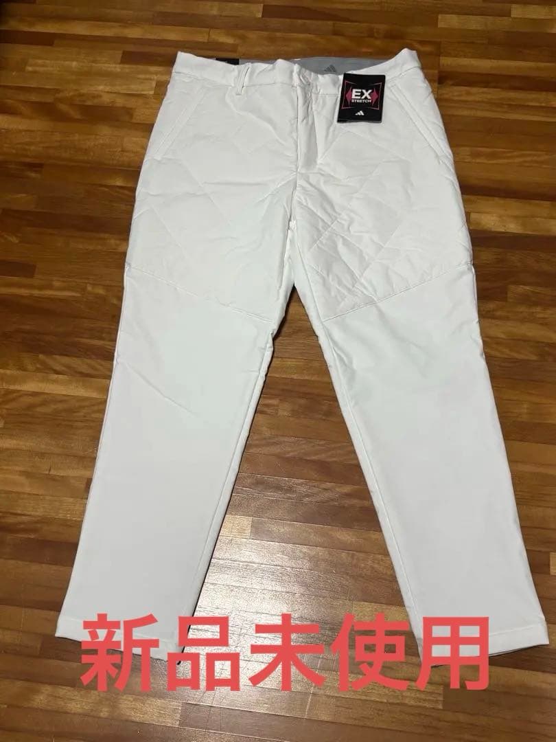 ゴルフパンツ EX STRETCH COLD.RDY 撥水 ジョガー 白