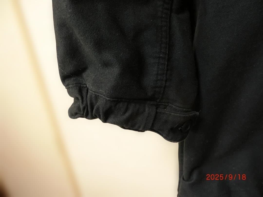 本日２３時まで専用です超レアAVIREX ブラックヘビーウエイト モッズコート