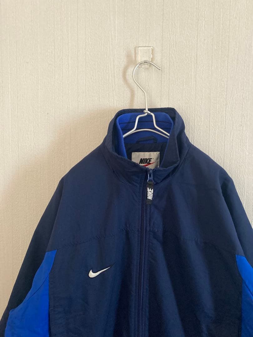 OLD NIKE ナイキ　SET UP セットアップ　ナイロン　刺繍ロゴ　銀タグ