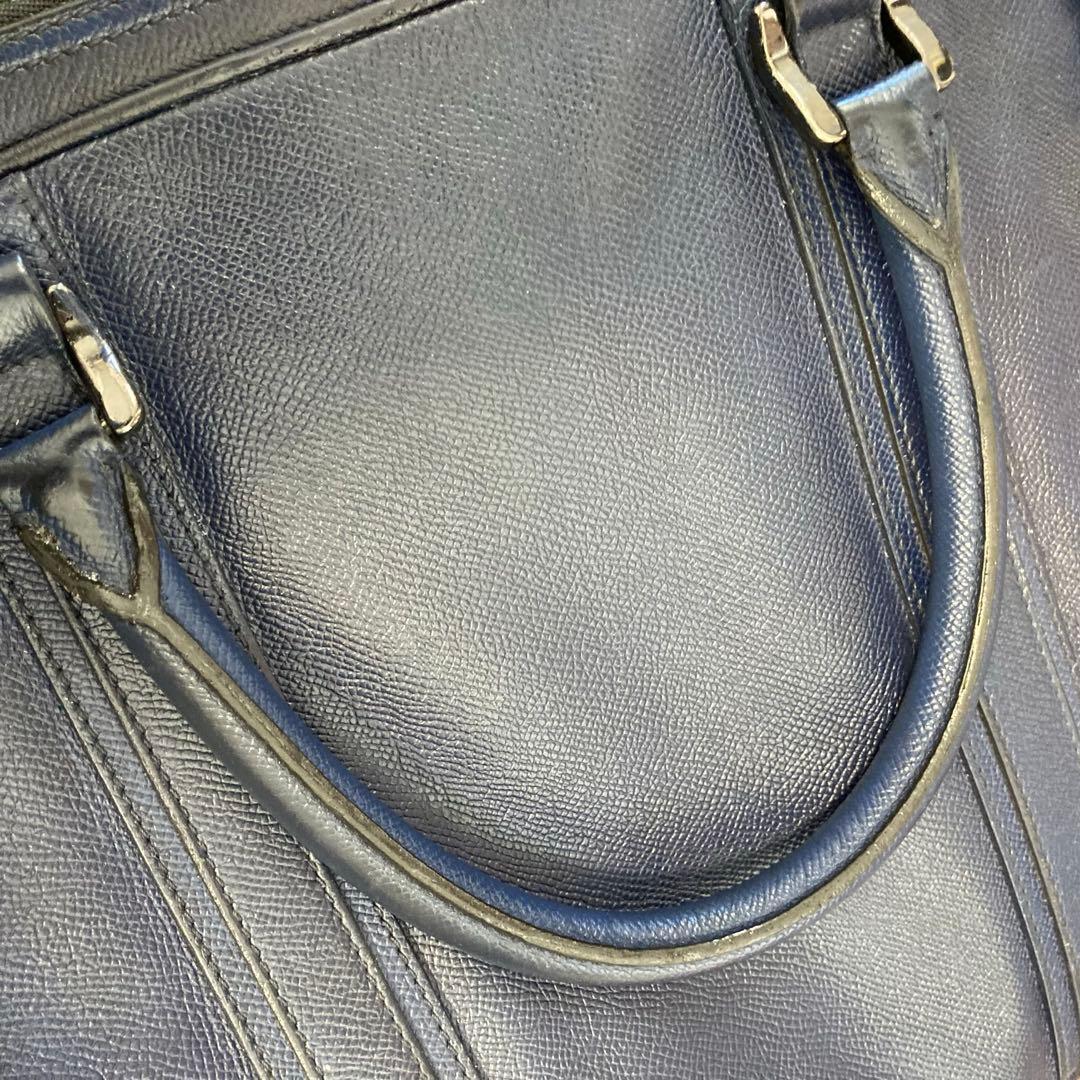 Burberry ビジネスバッグ　ブリーフケース A4収納可能 リペア品