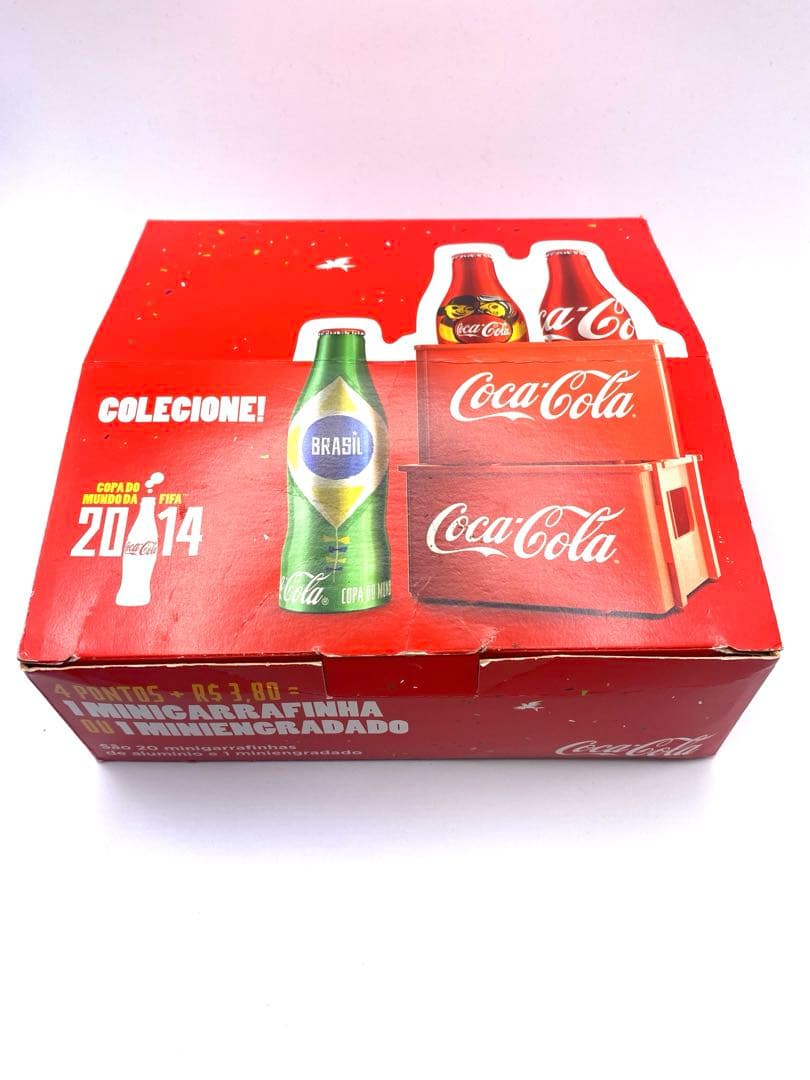 海外限定　コカコーラ　ミニボトル　2014年ブラジル　ワールドカップ