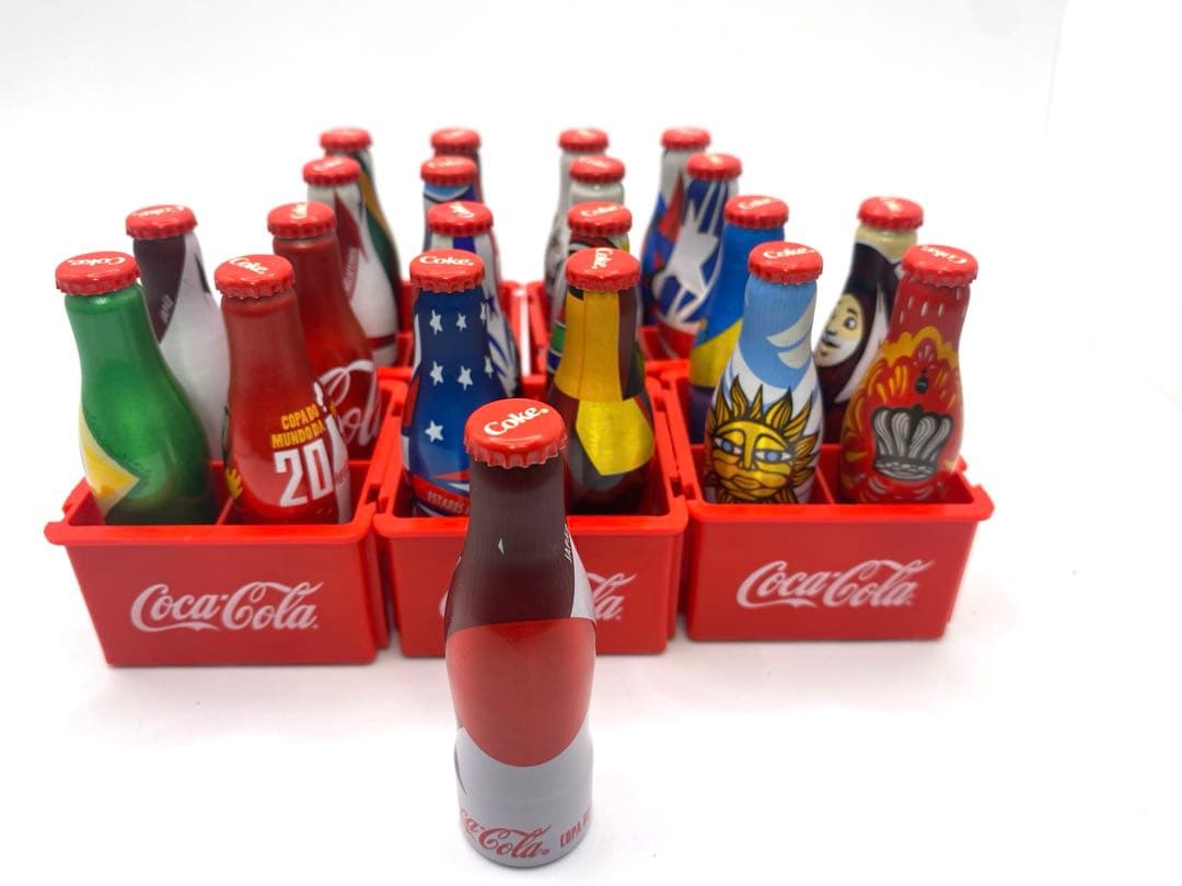 海外限定　コカコーラ　ミニボトル　2014年ブラジル　ワールドカップ