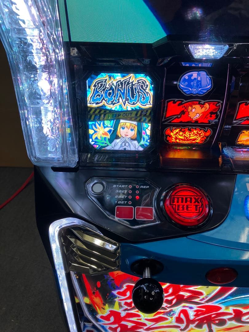 スマスロ実機 Ｌ パチスロ 炎炎ノ消防隊 簡易ユニット付⭕️送料無料⭕️