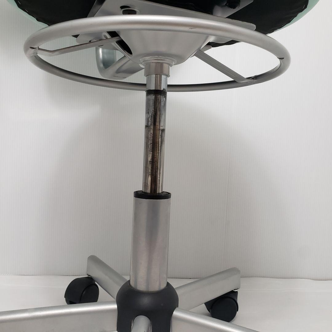 ①病院ドクター用丸椅子　藤沢工業　ACS700LBL　オフィースチェア　送料込み