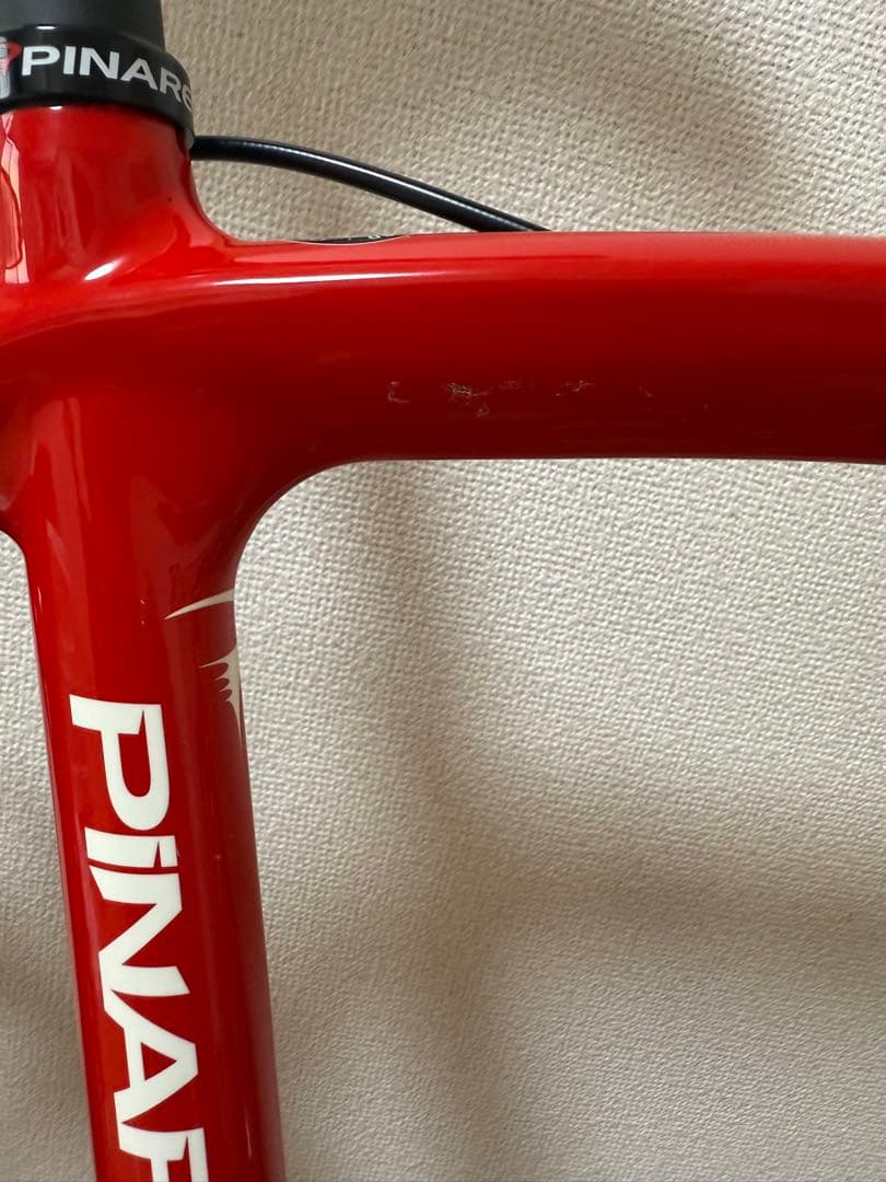 【引き取り希望】PINARELLO ANGLIRUレッド　2019年モデル