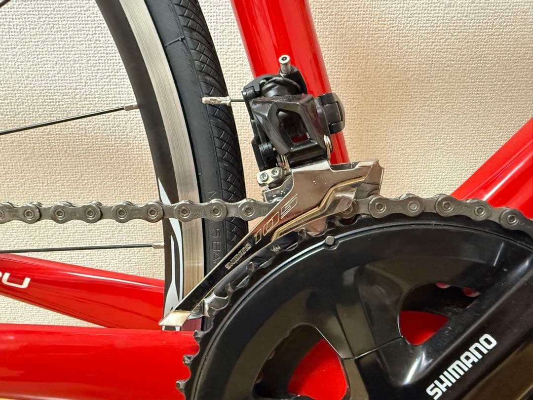 【引き取り希望】PINARELLO ANGLIRUレッド　2019年モデル