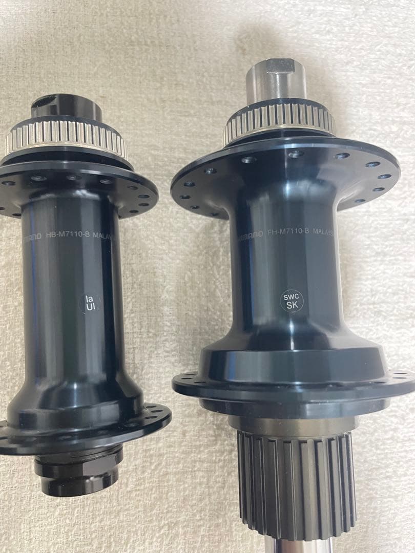 SHIMANO SLX FH-M7110-B HB-M7110-B セット