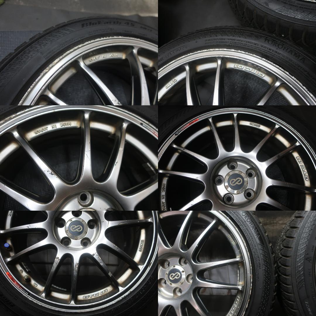 ENKEI GTC01 PCD100 5穴 215/45R17 オールシーズン