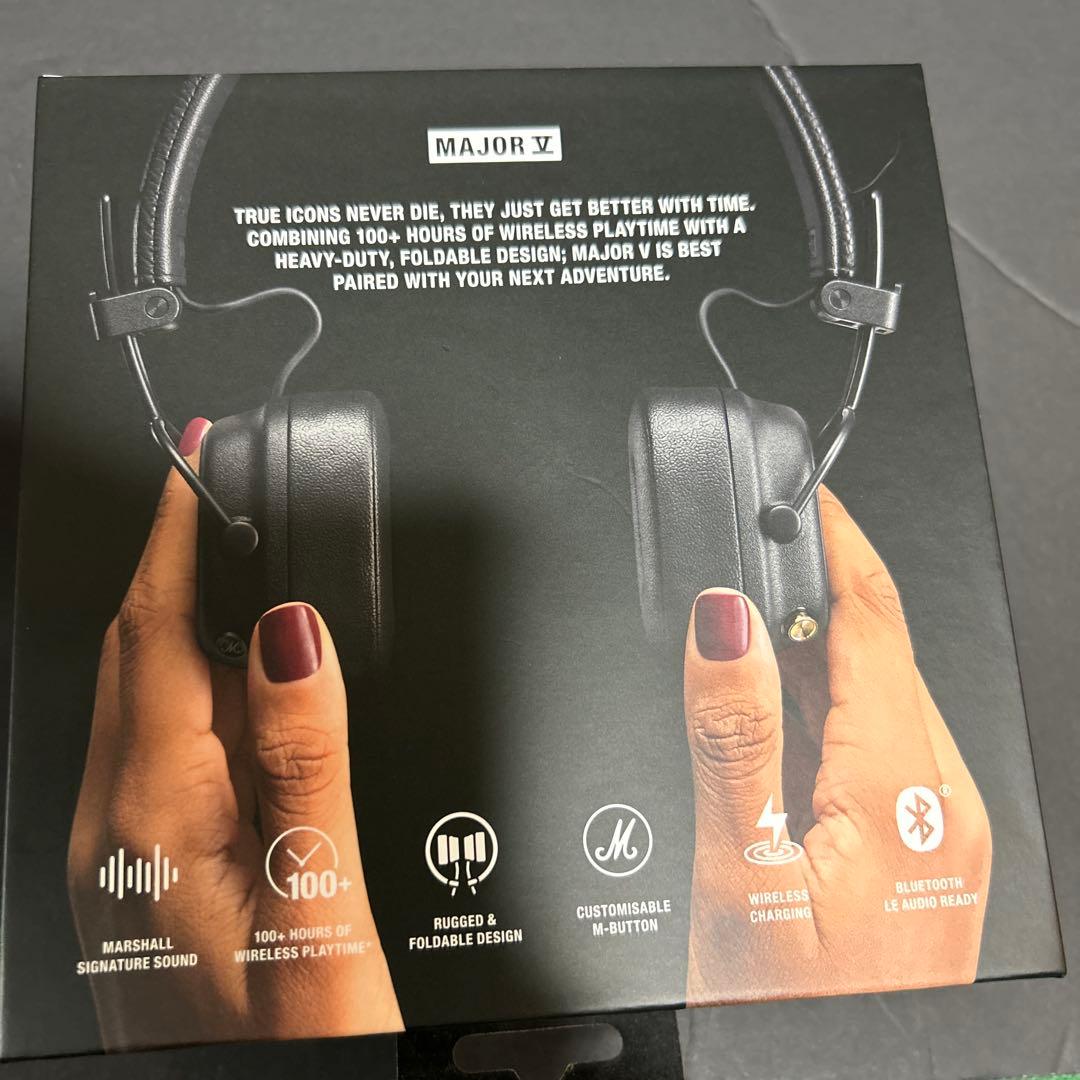 Marshall MAJOR ヘッドホン Major V ブラック