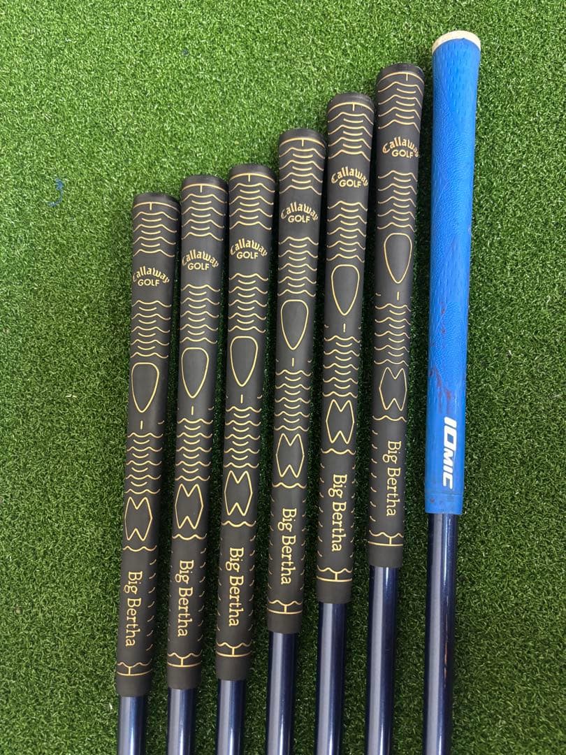 Callaway BIG BERTHA X1€アイアンセット 6-9,A,P,S