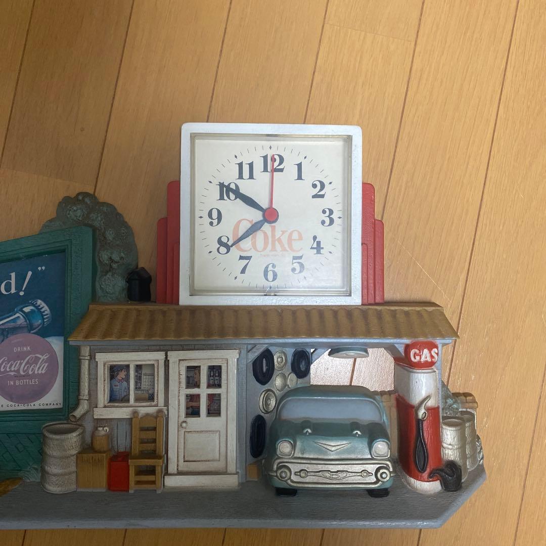 コカコーラアンティーク壁掛け時計