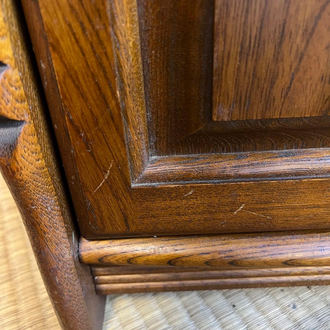 カリモク karimoku 昭和レトロ 木製サイドテーブル 電話台