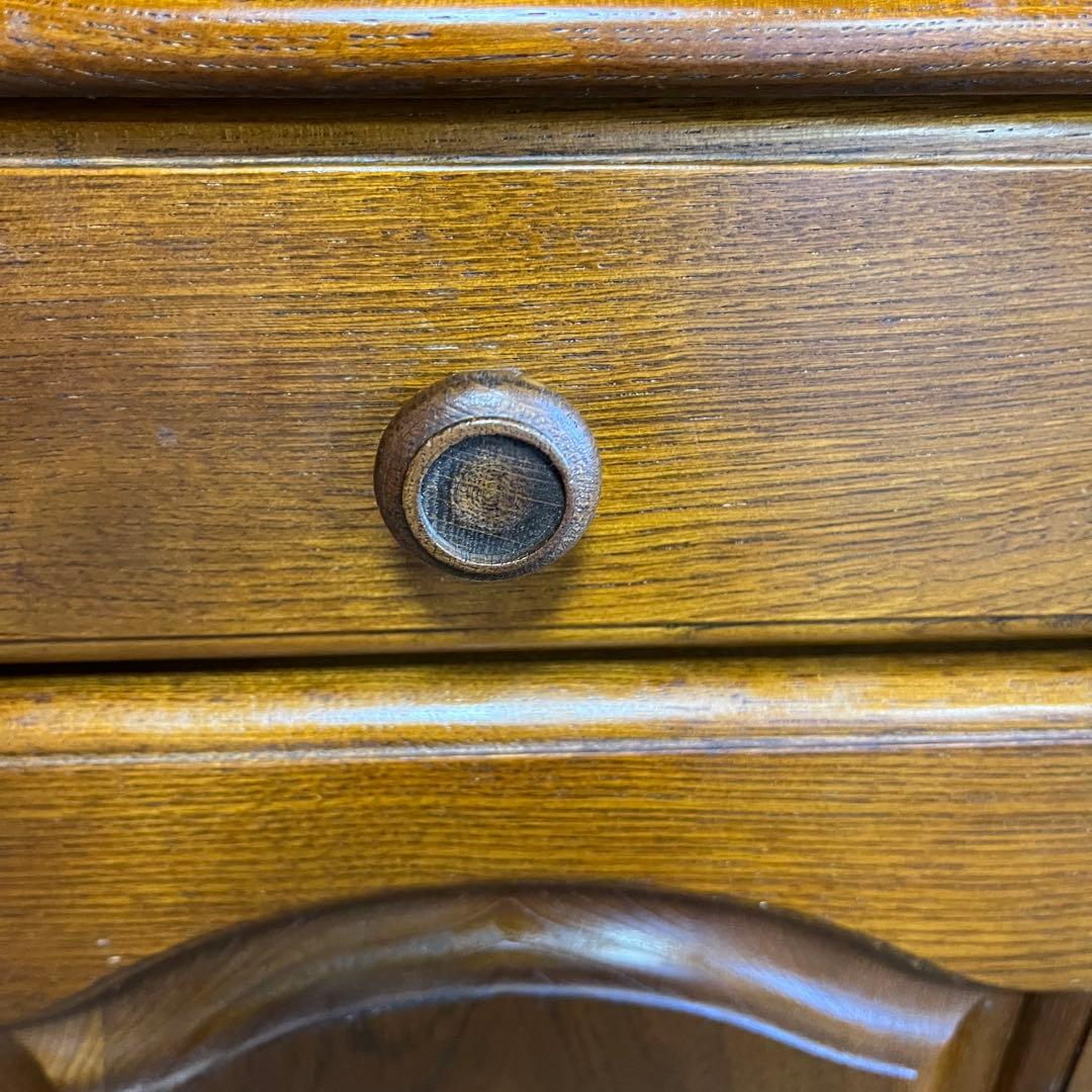 カリモク karimoku 昭和レトロ 木製サイドテーブル 電話台