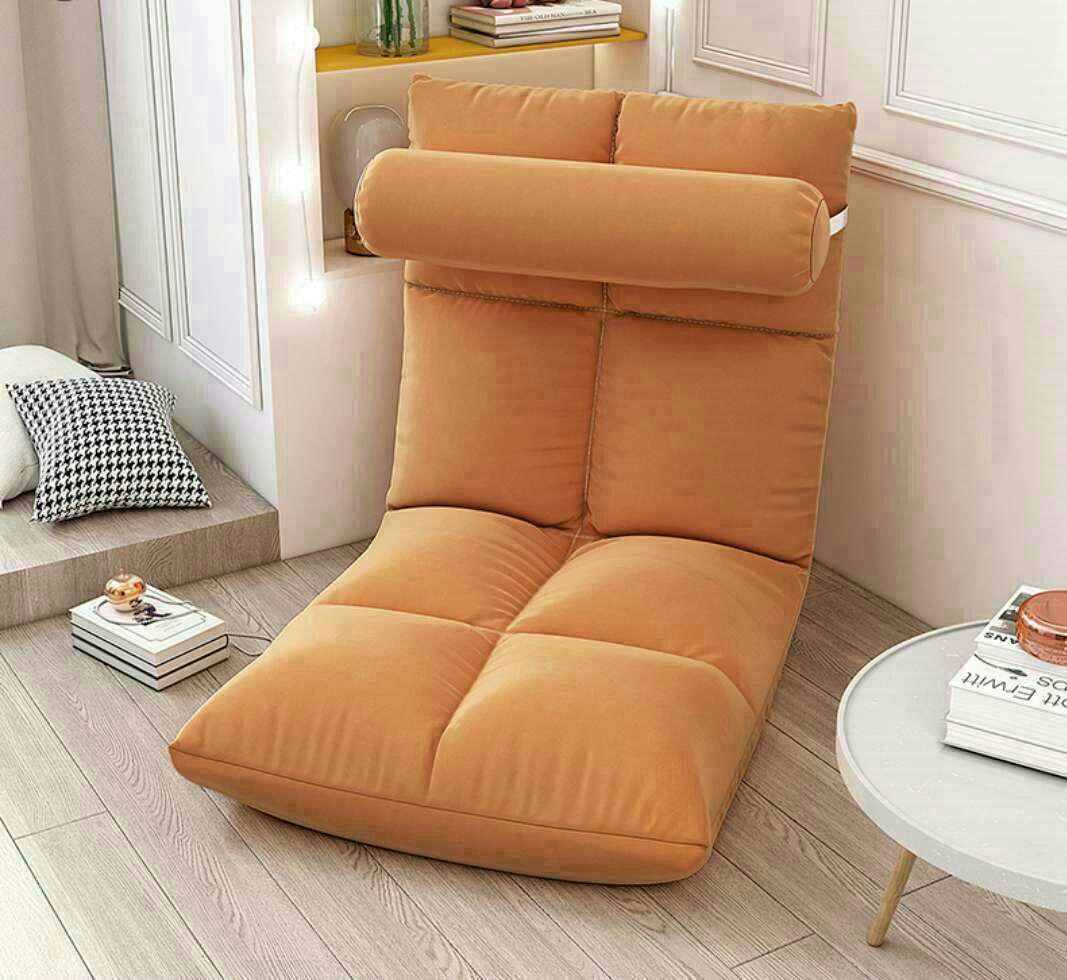 【新品未使用】ソファー畳ベッドの上に背もたれを折り畳む椅子6462