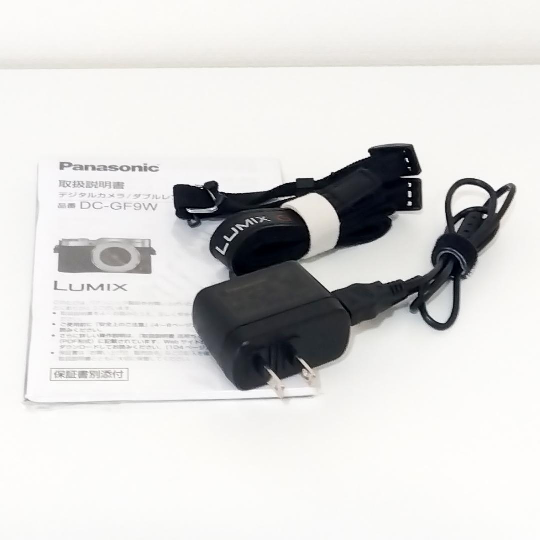 美品☆Panasonic LUMIX DC-GF9 ミラーレス一眼 ダブルレンズ
