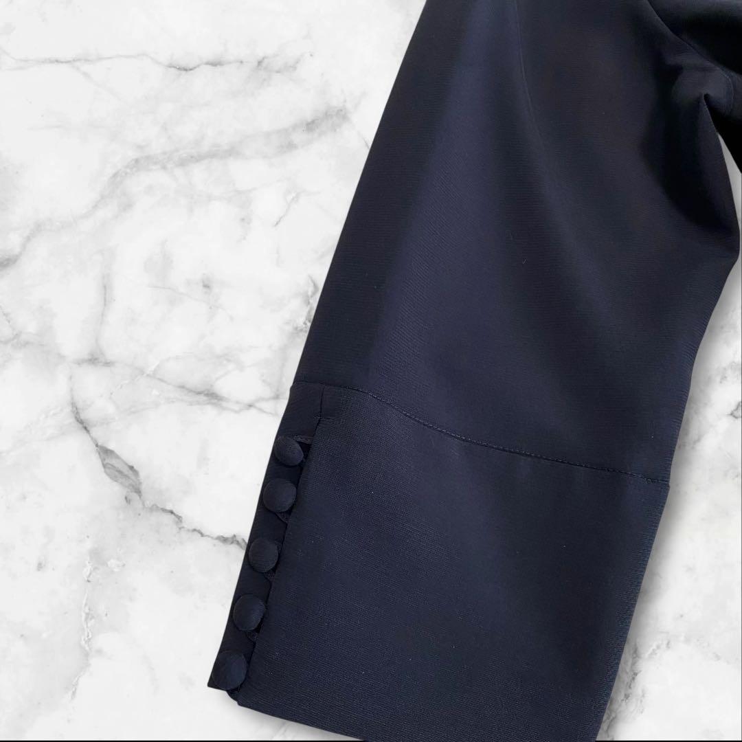 23区　VERYコラボ　クラッシータックワンピース　濃紺　大きいサイズ　50