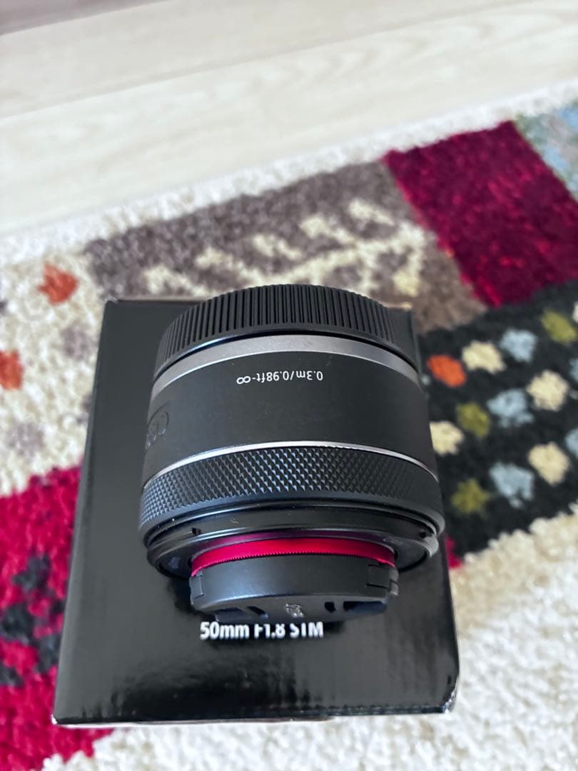 Canon RF 50mm F1.8 STM 「元箱・フード・フィルター２枚付」