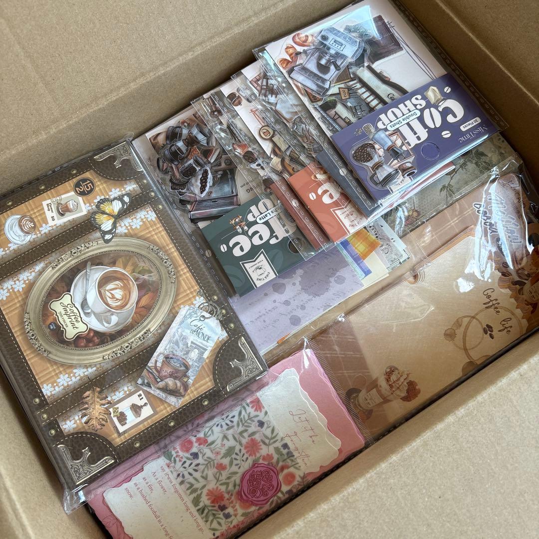 3 断捨離　セット　コラージュ　まとめ　素材　日記　紙もの　おすそ分け