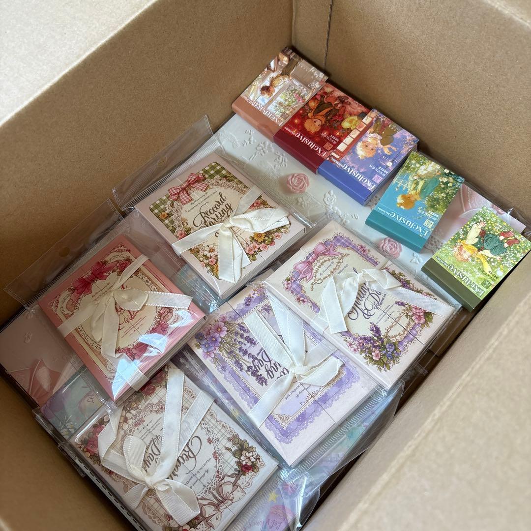 3 断捨離　セット　コラージュ　まとめ　素材　日記　紙もの　おすそ分け