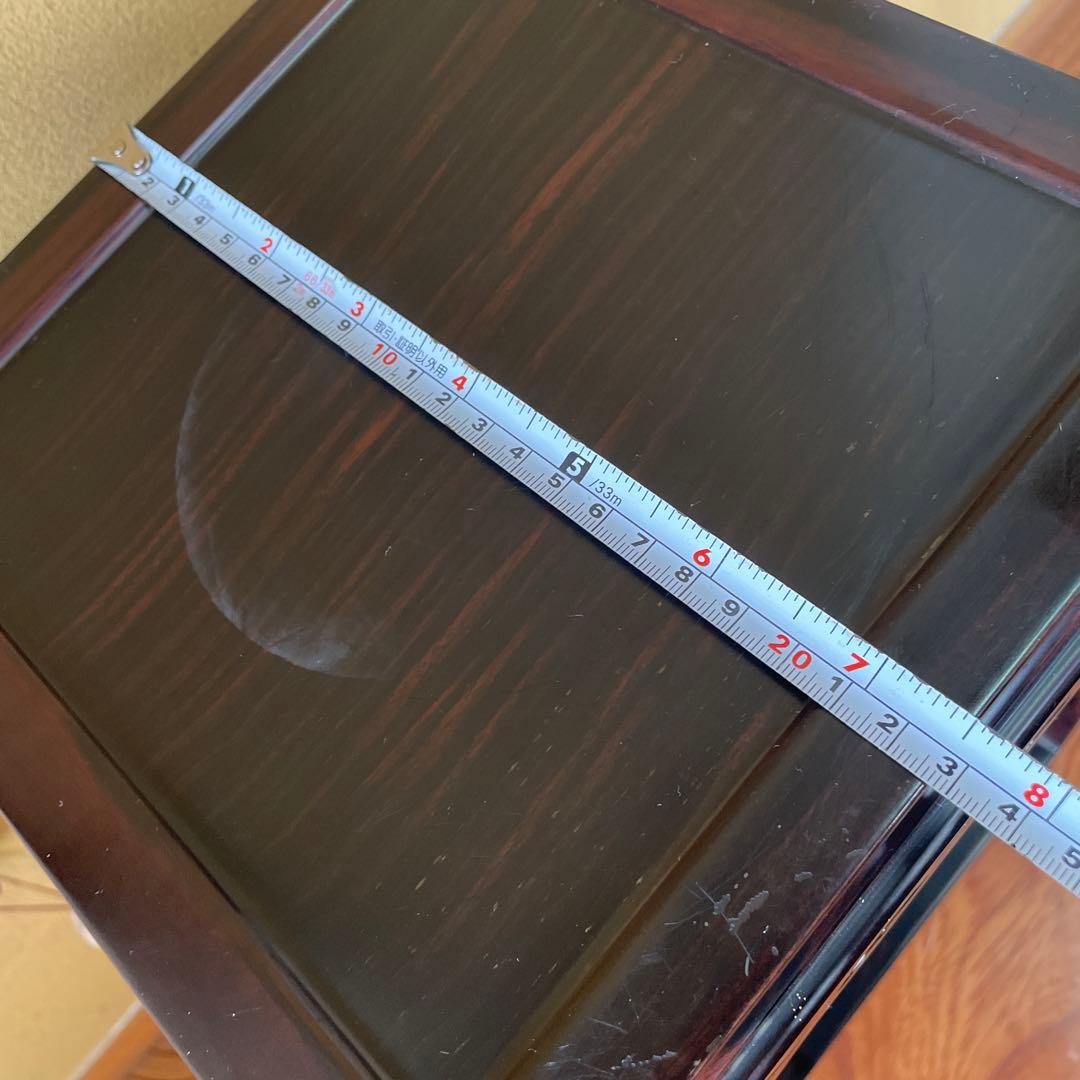 盆栽台 花台 飾り台 香炉台 花瓶台 サイドテーブル 木製 花梨材 アンティーク