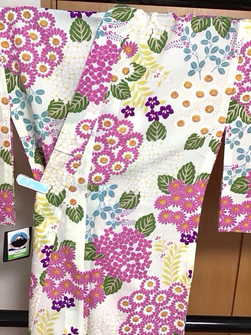 新品☆タグ付☆きもの道楽☆浴衣☆夏小紋☆セオアルファ☆匿名配送