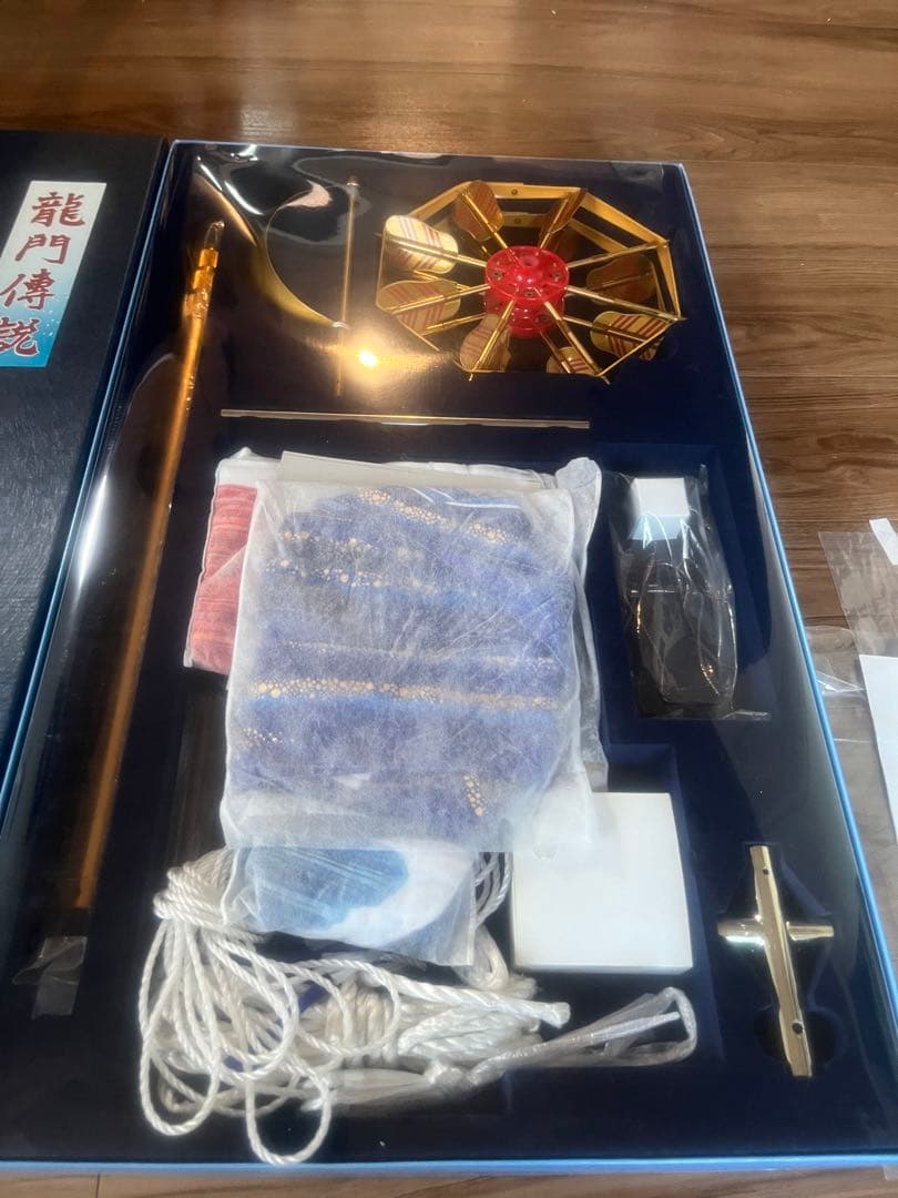 鯉のぼり　龍門伝説ベランダセット　1.2mセット　ポリエステルちりめん