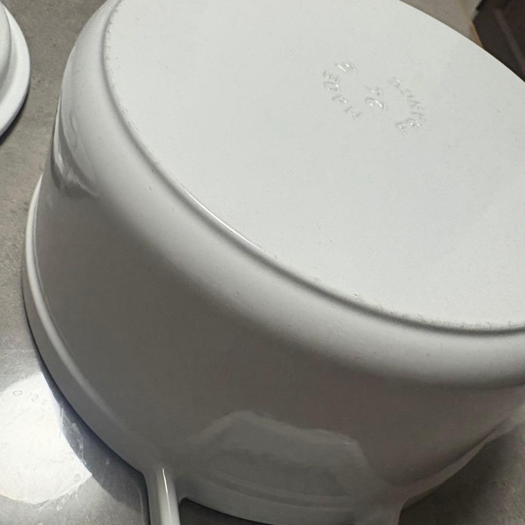 STAUB 24cm ホワイト